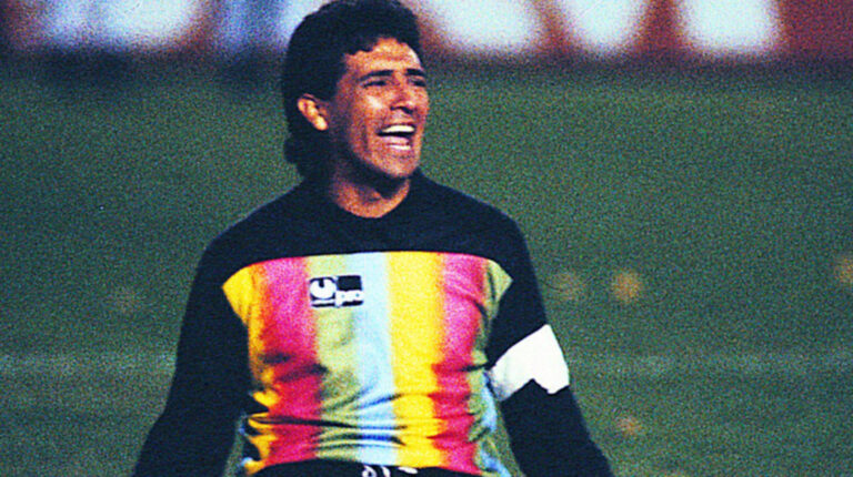 Carlos Luis Morales fue la gran figura de Barcelona en la definición por penales, ante River Plate, en las semifinales de la Copa Libertadores 1990.