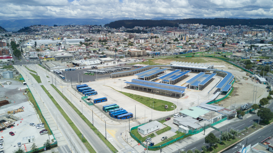 Vista del sector El Labrador, en el norte de Quito, en abril de 2020.