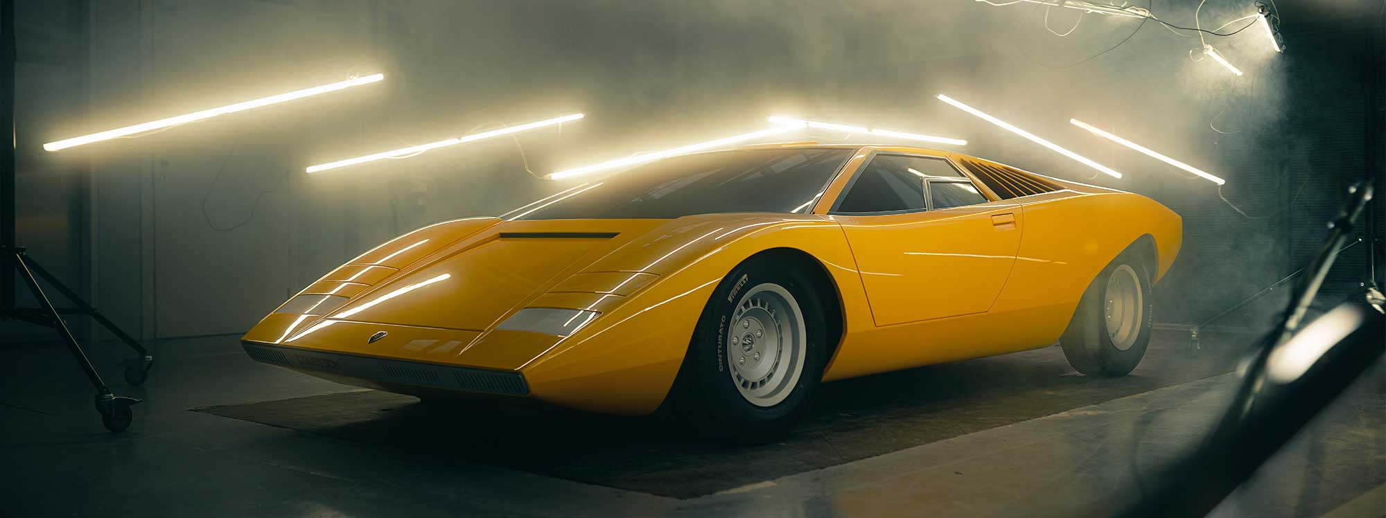 La reconstrucción del primer Lamborghini Countach