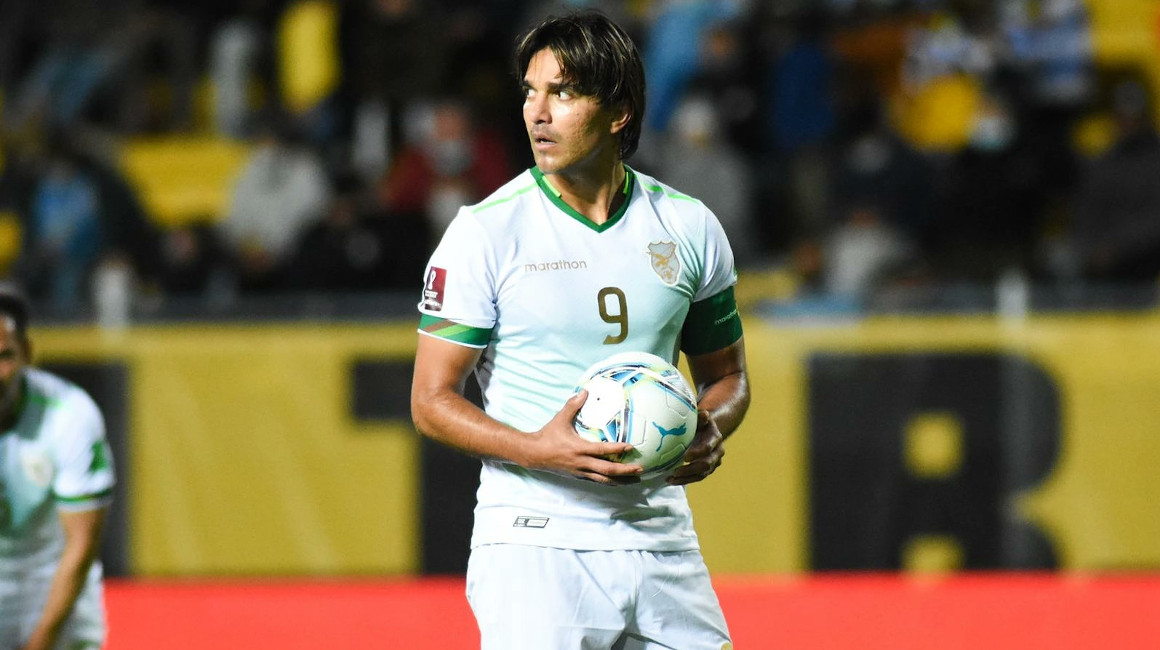Marcelo Moreno Martins, capitán de Bolivia en las Eliminatorias al Mundial de Catar 2022.