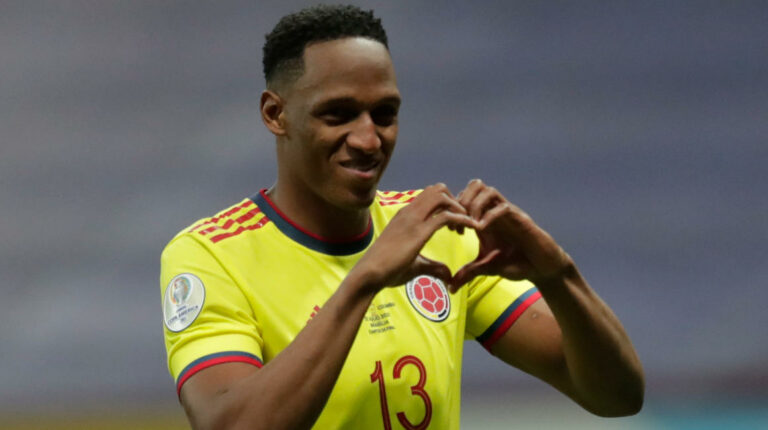 A Yerry Mina le quitan lo bailado: así se festejó el empate de Ecuador en las redes