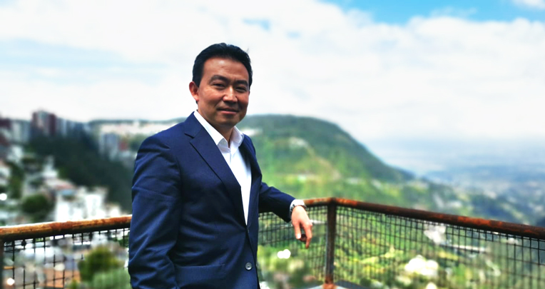 Matín Chang, gerente de la empresa china CRBC. 
