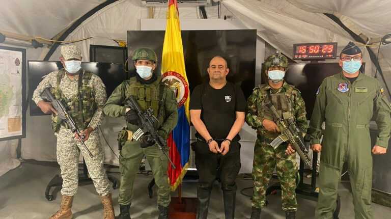 Cae 'Otoniel', jefe del Clan del Golfo y el narcotraficante más buscado de Colombia
