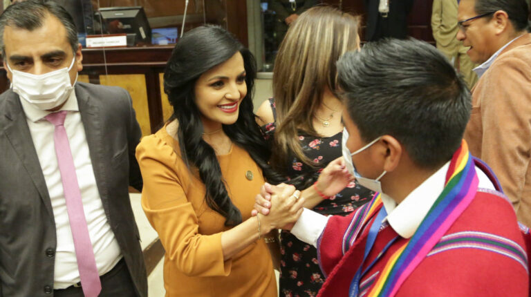 Yeseña Guamaní, designada segunda vicepresidenta de la Asamblea