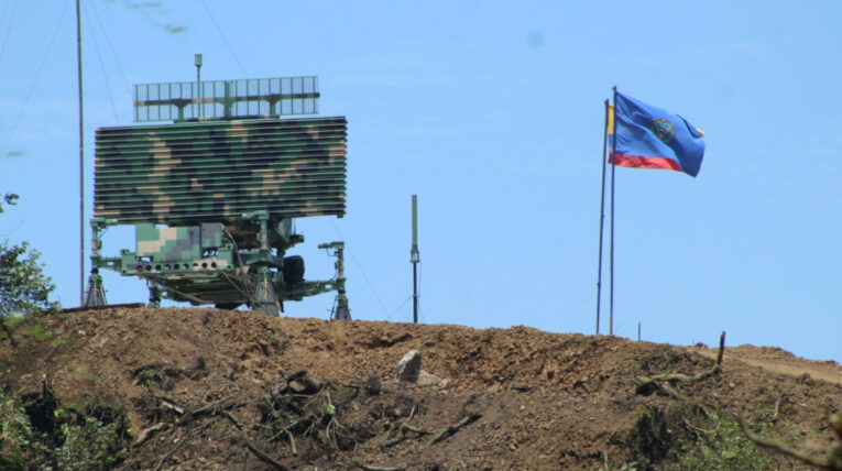 Radar instalado en el cerro Montecristi, en Manabí. 28 de octubre de 2021