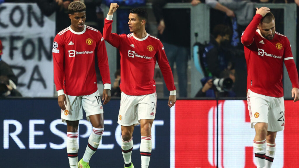 Cristiano Ronaldo salva al Manchester United en el empate ante Atalanta