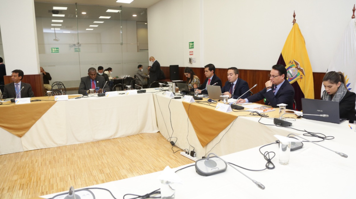 La Comisión de Fiscalización, en sesión de este 9 de noviembre de 2021.