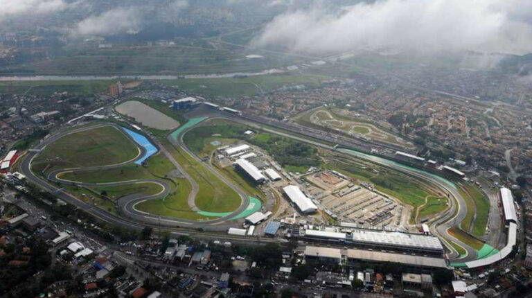 Circuito del Gran Premio de Brasil en donde se corre la Fórmula 1.