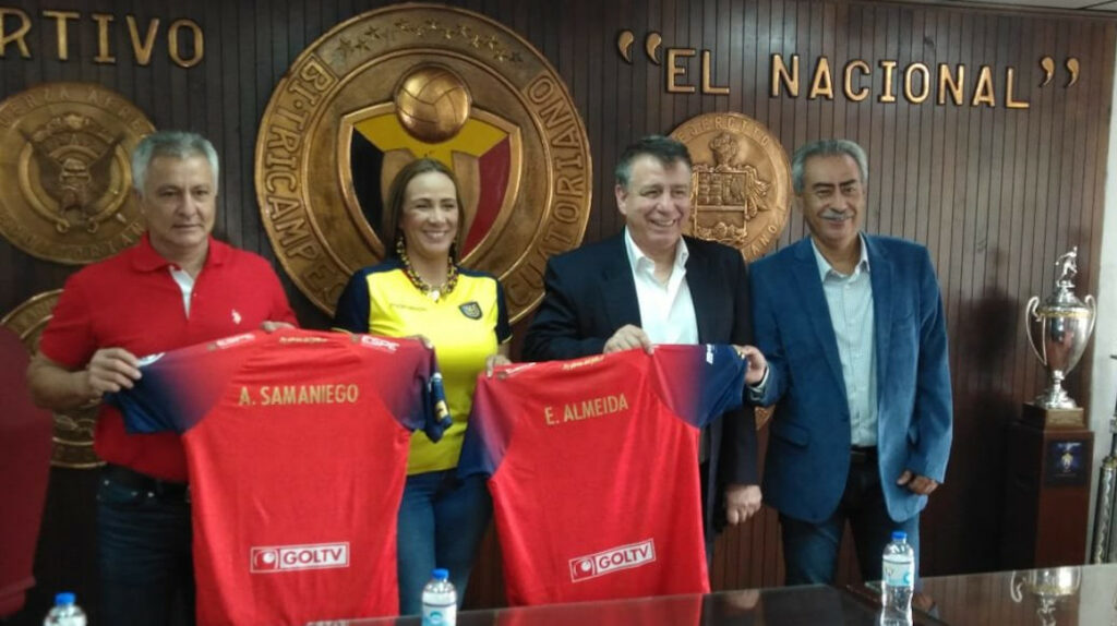 Ever Hugo Almeida fue presentado como nuevo entrenador de El Nacional