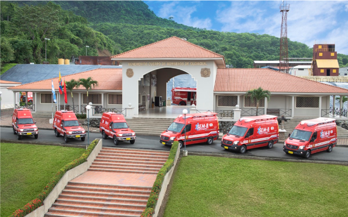 Las estaciones están completamente equipadas y cuentan con tecnología de punta, para todas las emergencias. 