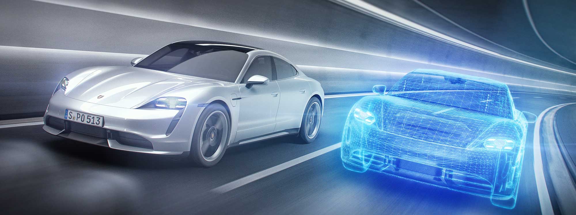 Porsche, un chasis digital con funciones de conducción predictiva