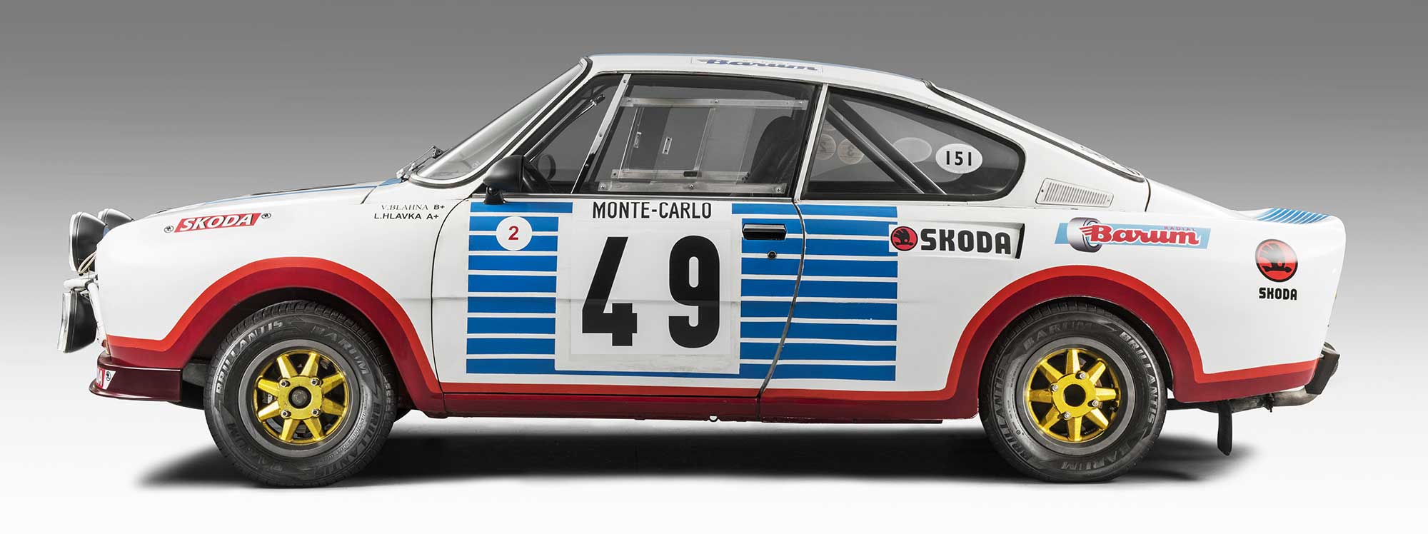 Skoda 130 RS de 1975, la estrella de las carreras