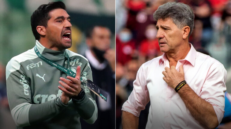 Abel Ferreira (DT de Palmeiras) y Renato Gaucho (Flamengo) buscarán el título de la Copa Libertadores 2021 en la final que se juega este sábado 27 de noviembre de 2021, en el estadio Centenario de Montevideo.