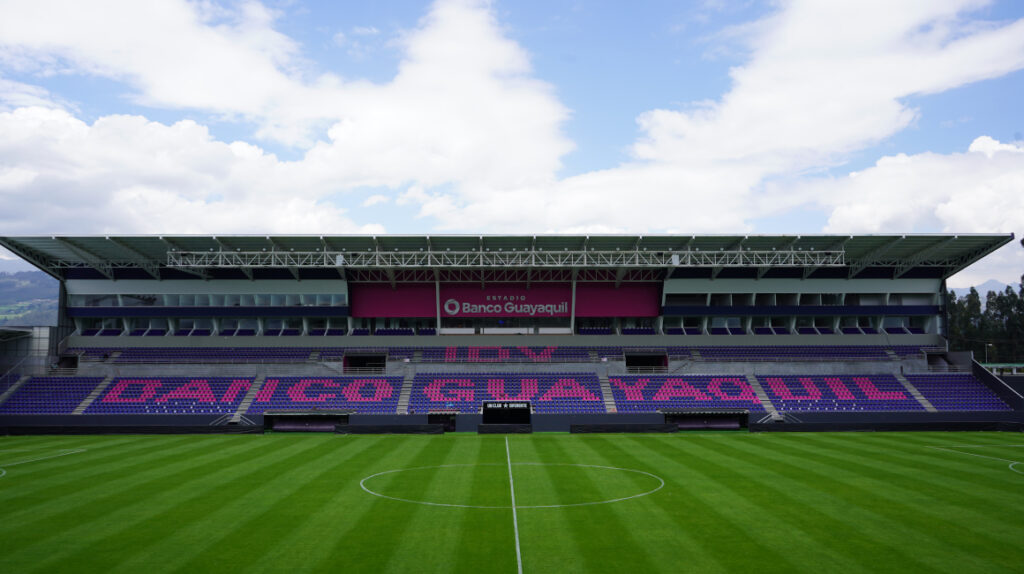 El Estadio Banco Guayaquil acoge la primera final de su historia