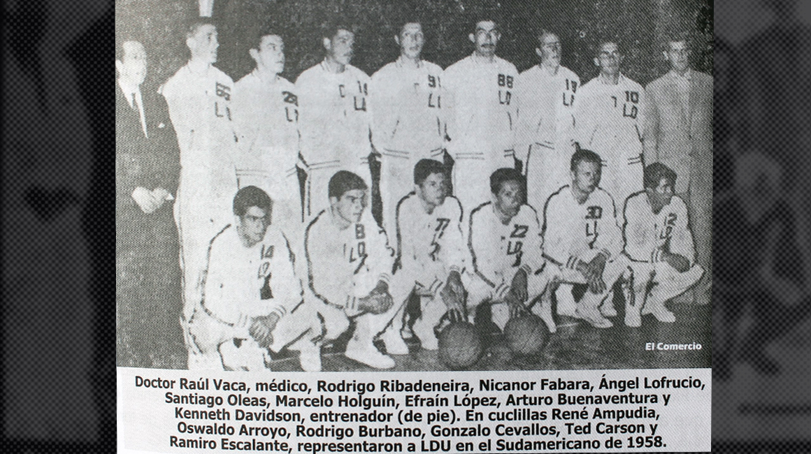 Equipo de Liga Deportiva Universitaria que ganó varios títulos de básquetbol en las décadas de los 50 y 60.