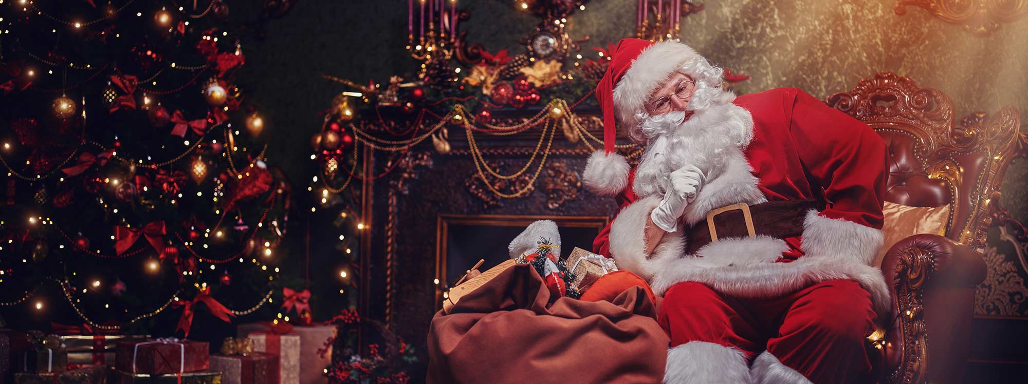 ¿Por qué Santa Claus entra por la chimenea?
