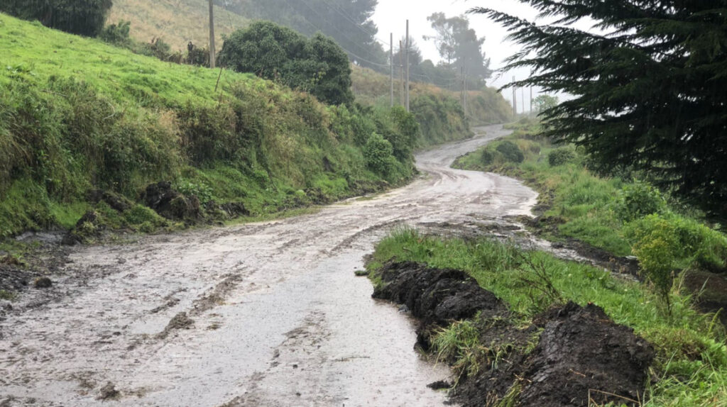 La etapa reina de la Vuelta al Ecuador tiene 5,1 km de terreno destapado