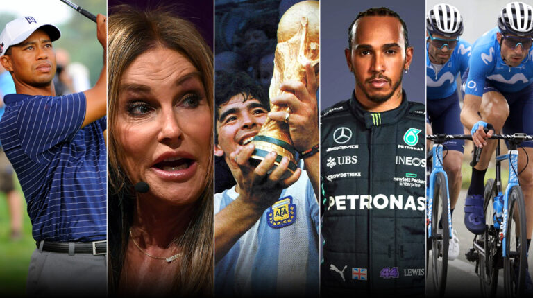 Las historias de Tiger Woods, Caitlyn Jenner, Diego Maradona, los pilotos de Fórmula Uno y el Movistar Team pueden ser vistas en estas series.