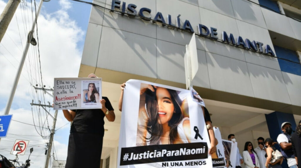 Fiscalía fijó fecha para la exhumación del cuerpo de Naomi Arcentales