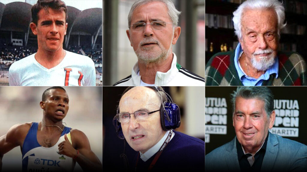 Seis personalidades del deporte que murieron en 2021