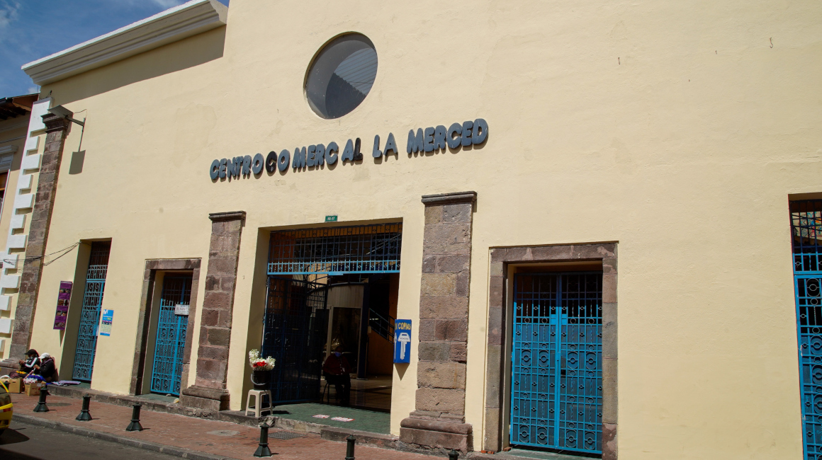 Imagen del Centro Comercial La Merced, el 21 de enero de 2022.