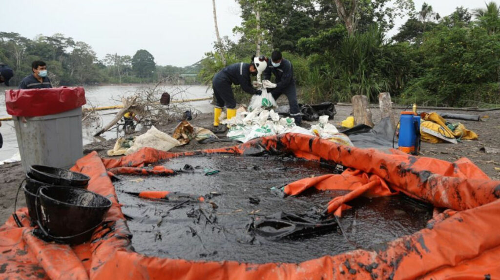 Inician acciones administrativas por derrame de petróleo en la Amazonía