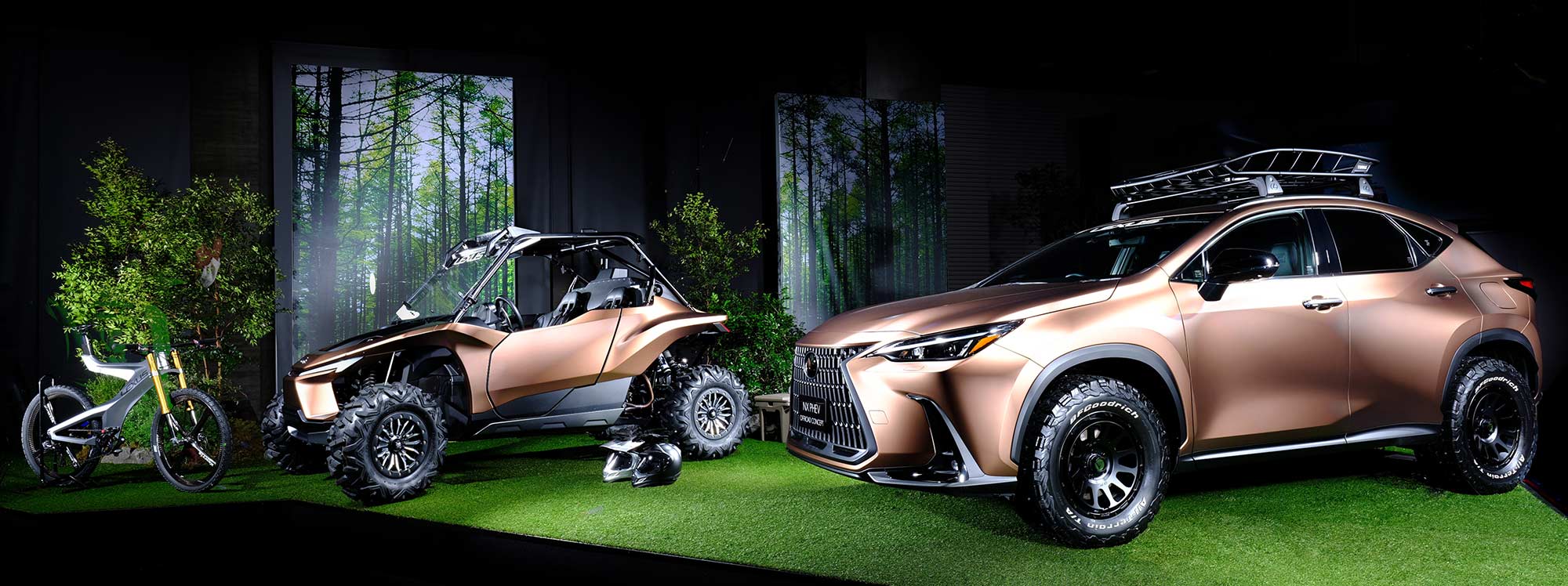 Lexus, un nuevo concepto de aventura sobre cuatro ruedas