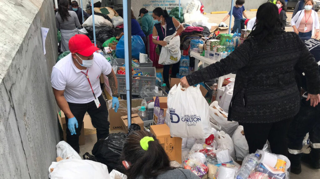 Empresas y gremios ayudan a damnificados del aluvión en Quito