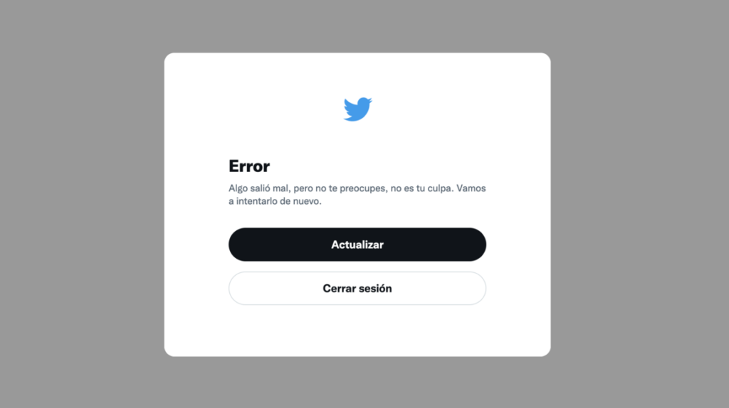 Twitter presenta fallas en Ecuador para su versión de escritorio