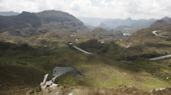 Las lagunas del Parque Nacional Cajas son parte de las zonas de recarga hídrica de Cuenca.