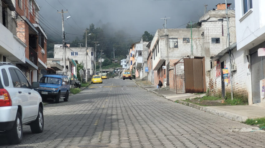 Imagen del barrio La Pulita Alta Etapa II, el 11 de febrero de 2022. Fue legalizado en 2021 por el Municipio de Quito. 