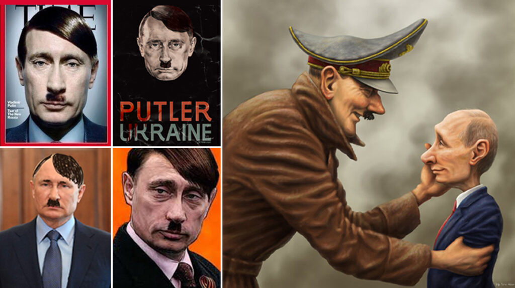 ‘Putler’, el apodo que fusiona a Putin con Hitler y enfurece al presidente ruso