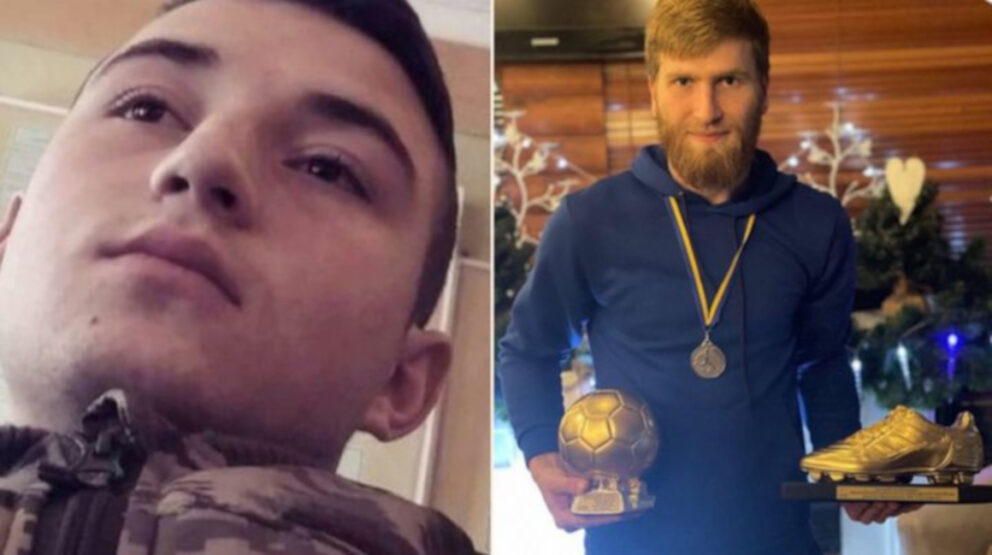 Vitalii Sapylo y Dmytro Martynenko son los futbolistas ucranianos que murieron después de la invasión de Rusia.