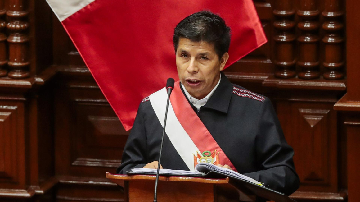 Pedro Castillo, presidente de Peru