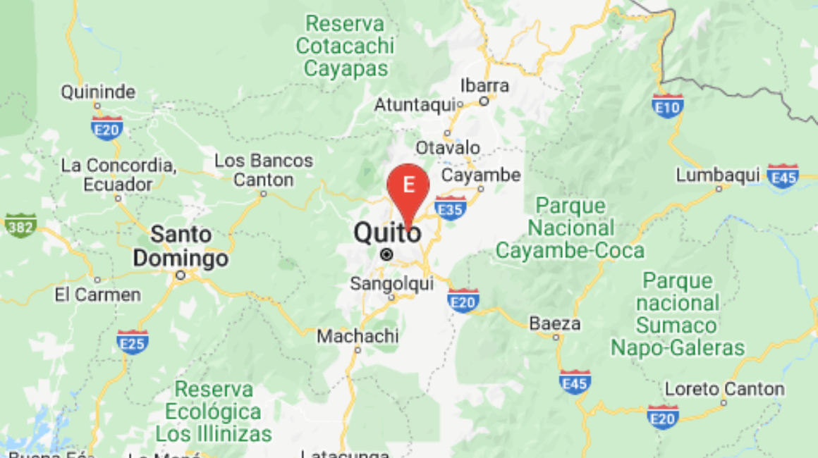 Según el Instituto Geofísico, el sismo en Quito tuvo una magnitud de 2,8 y se registró a las 06:52 de este jueves 17 de marzo de 2022.