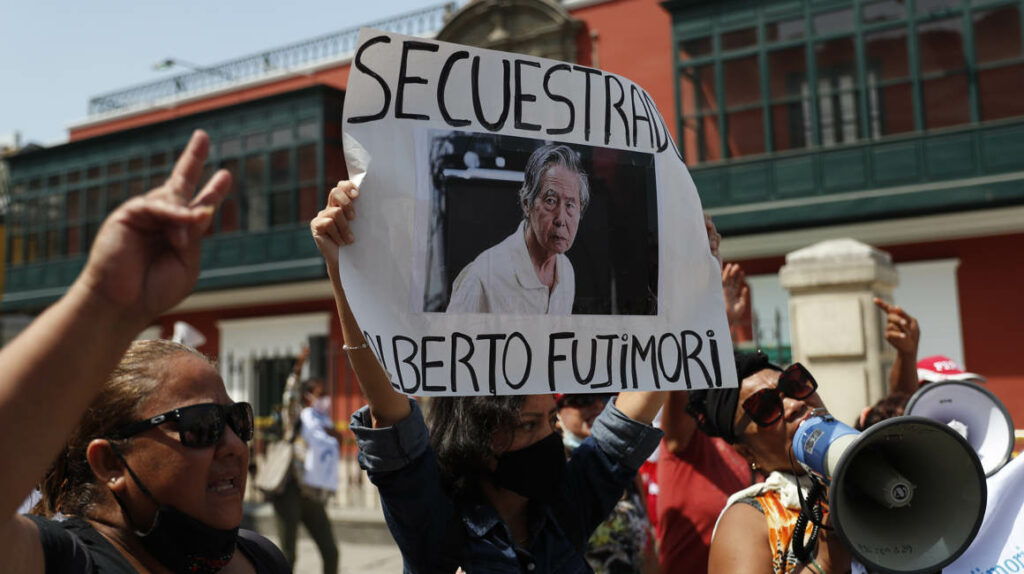 Gobierno de Perú rechaza disposición para liberar a expresidente Fujimori
