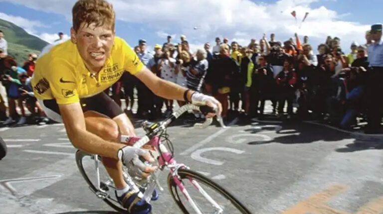 El ciclista Jan Ullrich durante el Tour de Francia de 1998.
