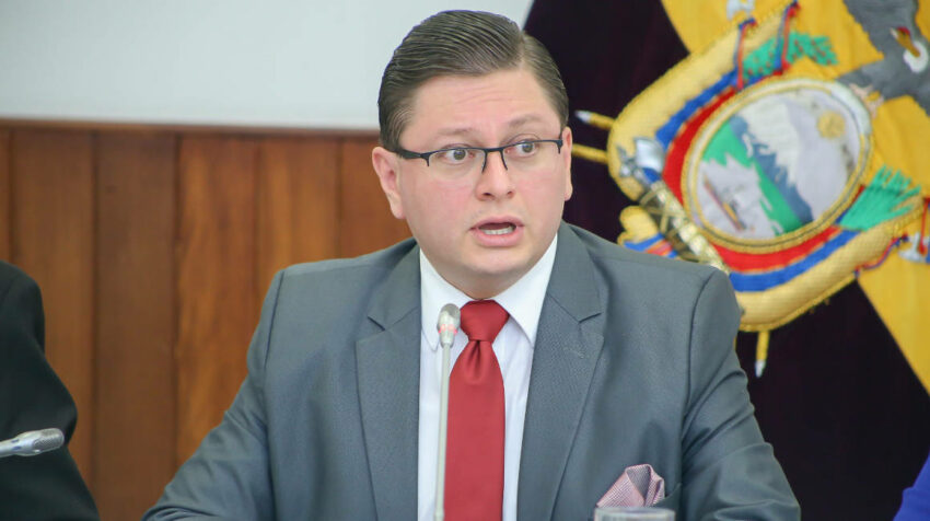 Mauricio Alarcón-Salvador, director de la Fundación Ciudadanía y Desarrollo. Quito, 19 de marzo de 2022