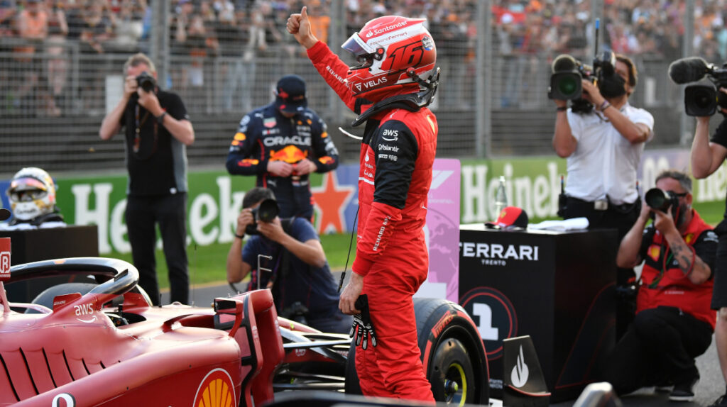 Leclerc domina la ‘qualy’ y saldrá desde la ‘pole’ en Australia