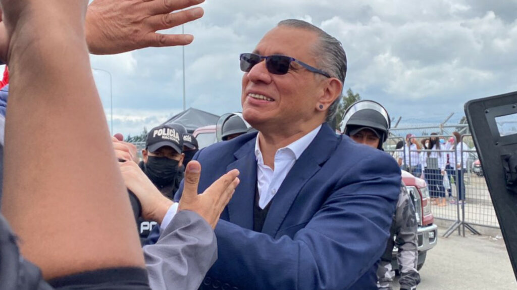 El regreso de Jorge Glas a prisión depende de la Corte de Santa Elena