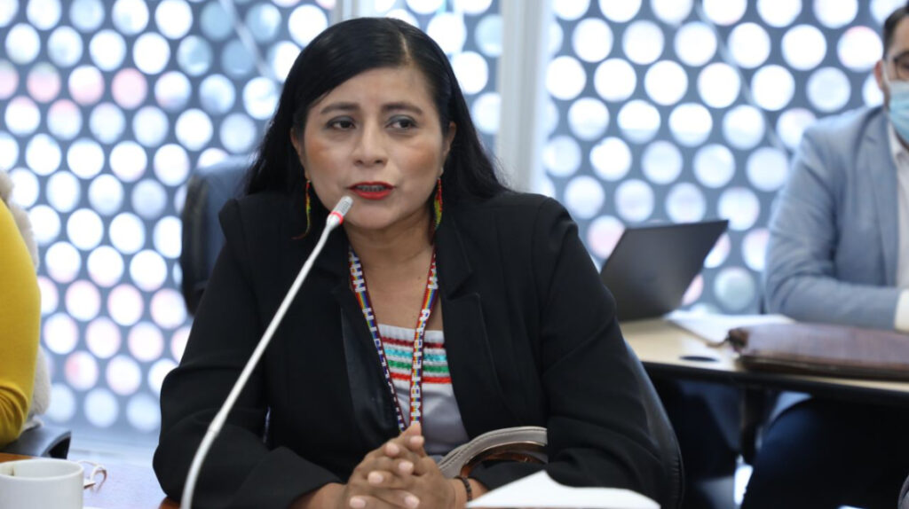 Rosa Cerda pierde sus derechos por 180 días, según Pachakutik
