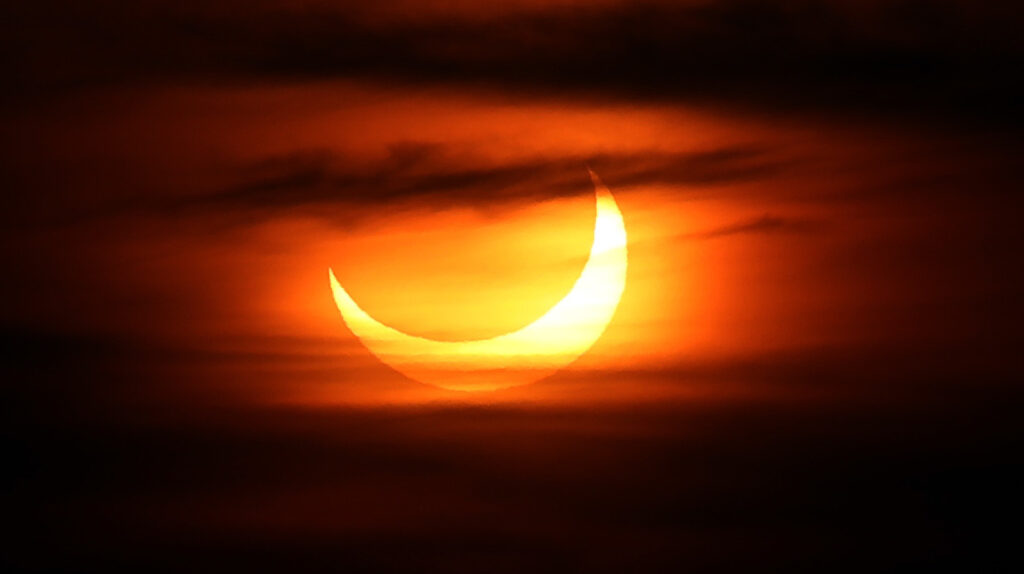 Un eclipse parcial de Sol se podrá ver este 30 de abril