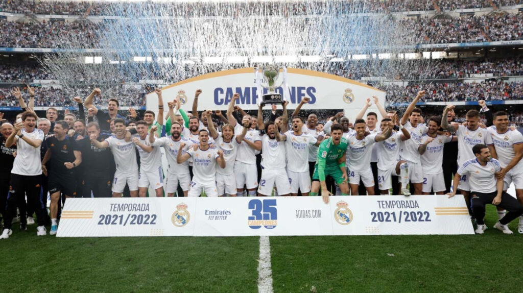El Real Madrid se consagra campeón liga