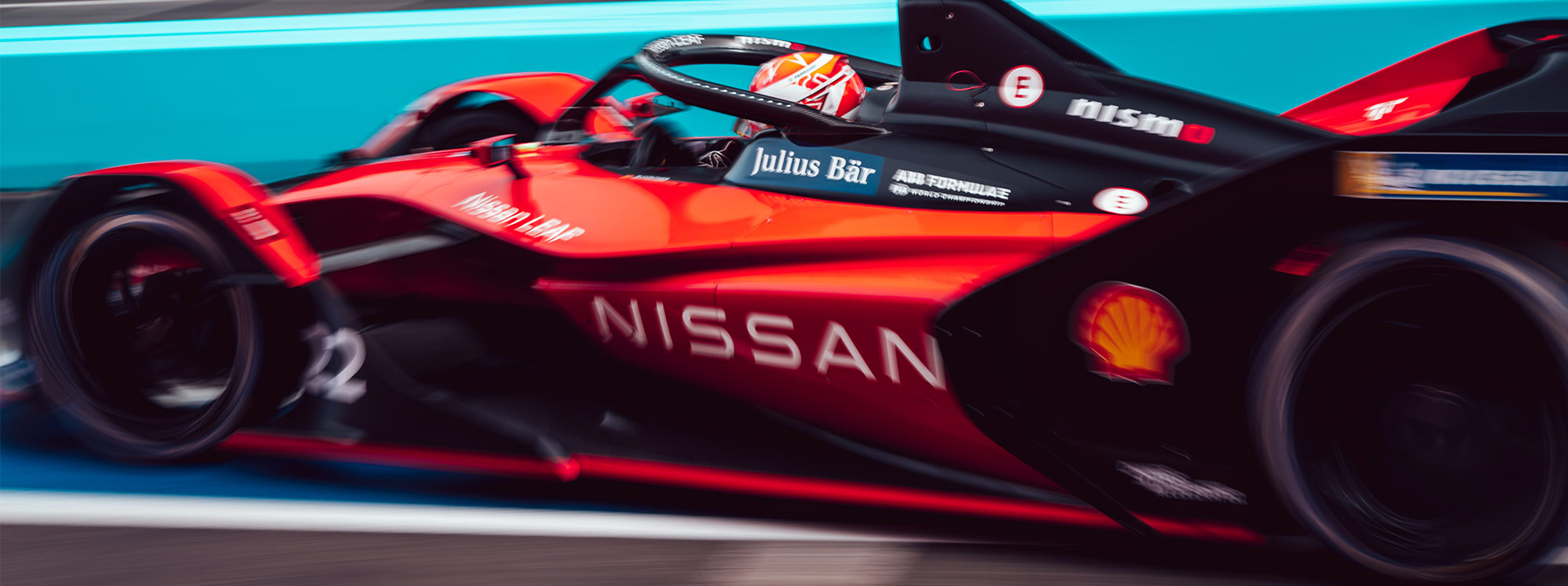 El equipo Nissan e.dams en la clásica doble carrera de Fórmula E