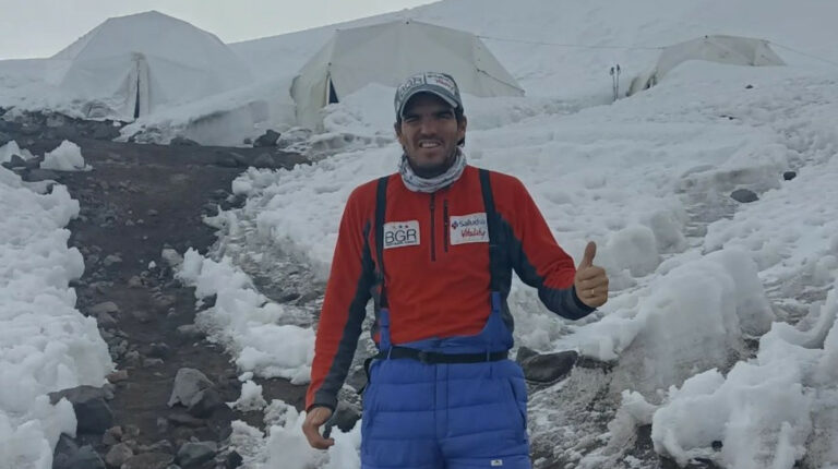 Santiago Quintero montañista