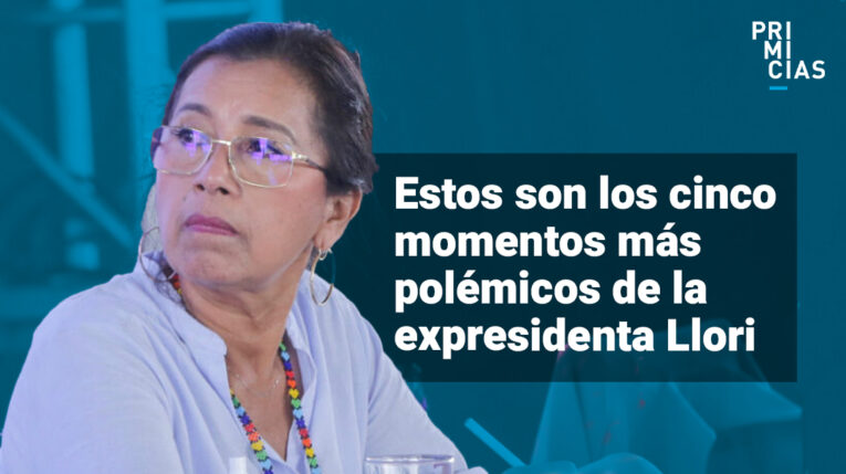 Los cinco momentos más polémicos de la expresidenta Guadalupe Llori