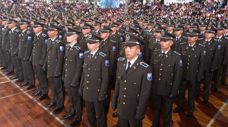 Ceremonia de graduación de 779 policías. Guayaquil, 27 de mayo de 2022.
