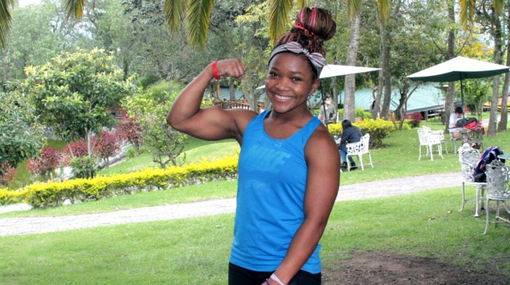 Jessica Palacios sigue los pasos de sus hermanas y ya ganó un oro mundial