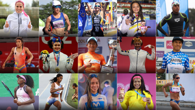 Los 15 deportistas ecuatorianos a seguir en los Juegos Bolivarianos de Valledupar 2022.