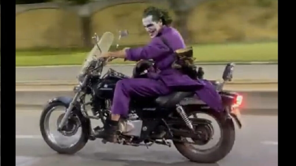 Aparece el Guasón en Guayaquil, en vísperas de la película ‘Joker 2’